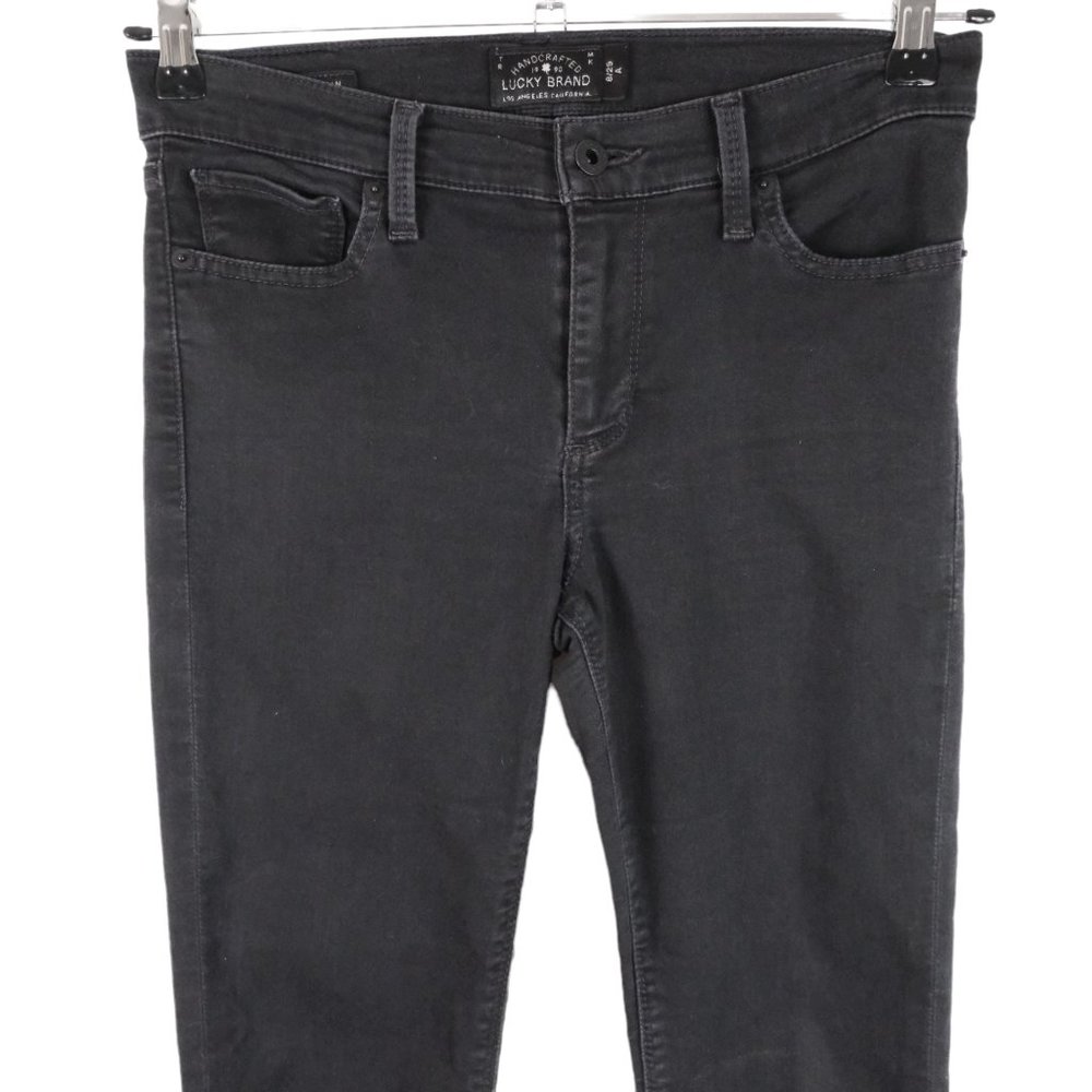 Lucky Brand Women Brooke Legging Jean Pants 8 / 29 Black Skinny Stretch - Picture 2 of 10